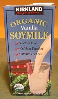 Vanilla soy milk Vanilla soy milk